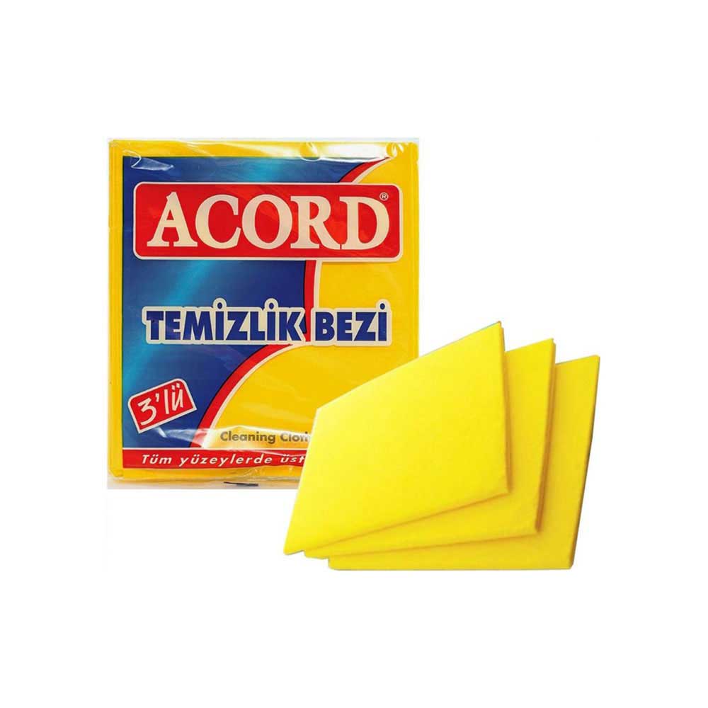 Accord Temizlik Bezi 3'lü