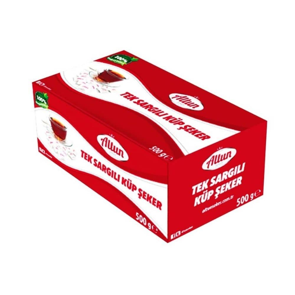 Altun Şeker Sargılı Beyaz Küp Şeker 500 gr