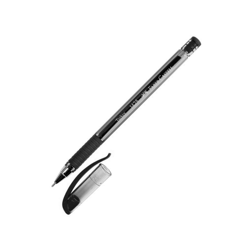 Faber-Castell Tükenmez Kalem İğne Uçlu 1425 0.7 mm Siyah