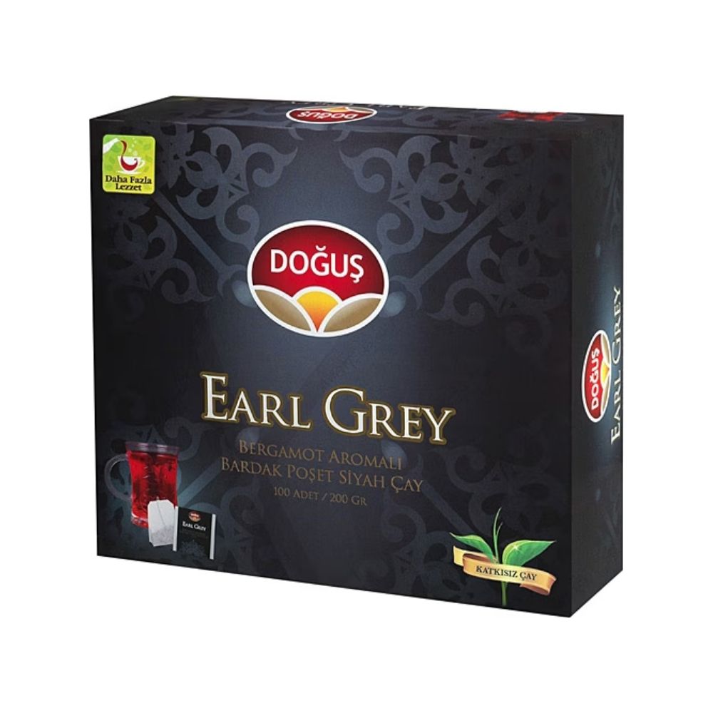 Doğuş Çay Earl Grey Bardak Poşet 2 gr 100'lü