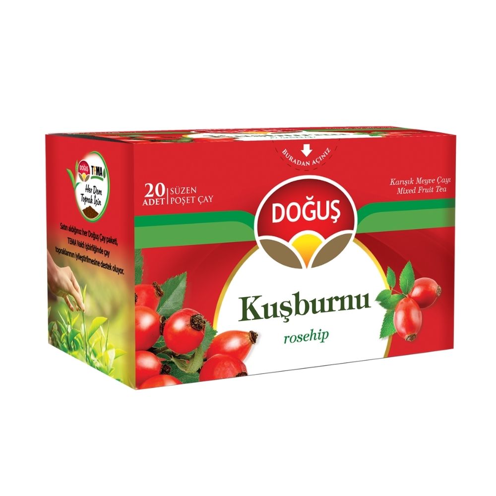Doğuş Çay Meyve Çayı Kuşburnu 2.5 gr 20'li