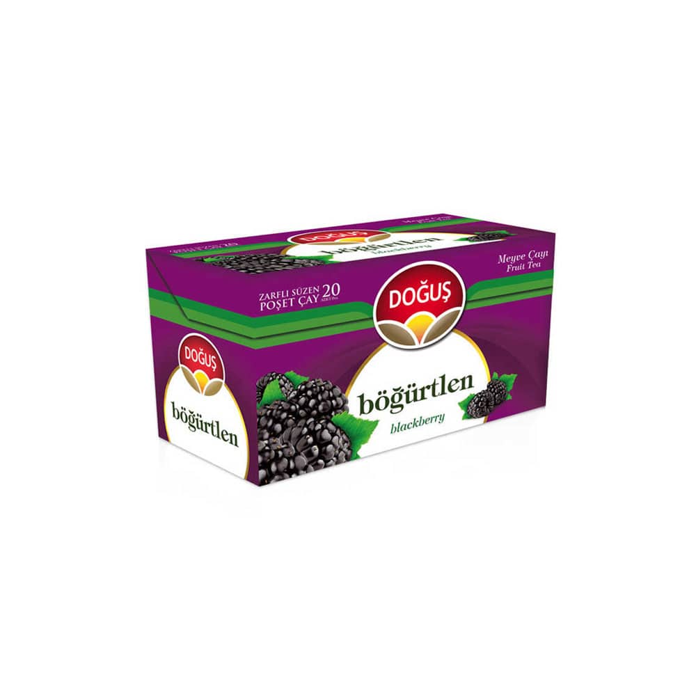 Doğuş Çay Meyve Çayı Böğürtlen 2 gr 20'li