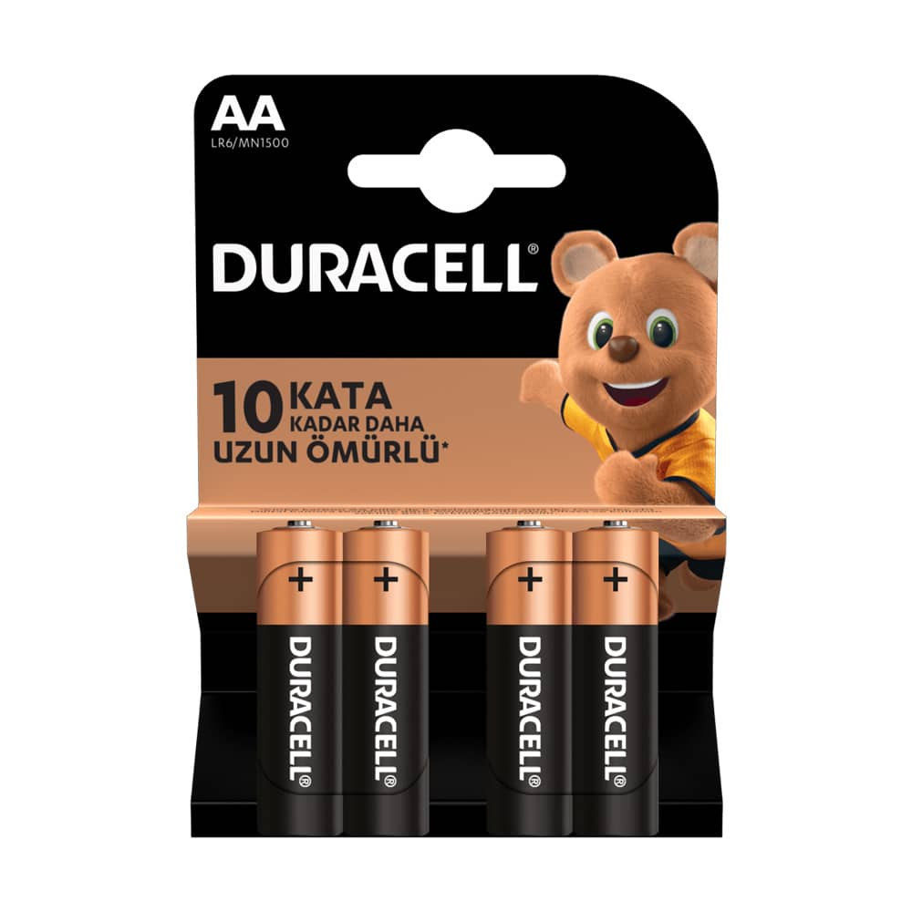 Duracell Pil Kalem AA 4'lü Kart LR6