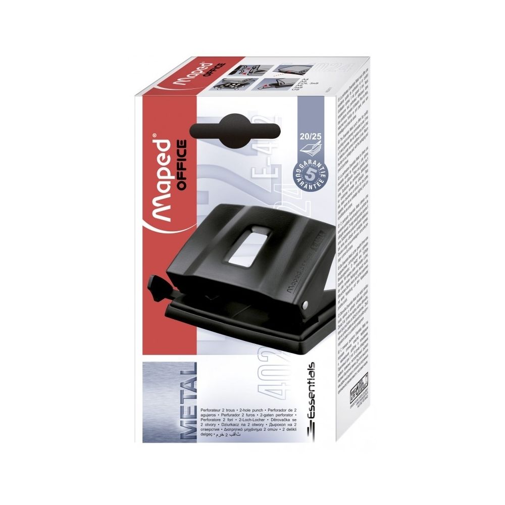 Maped Delgeç Essentials Metal 2 Delikli 20-25 Sayfa