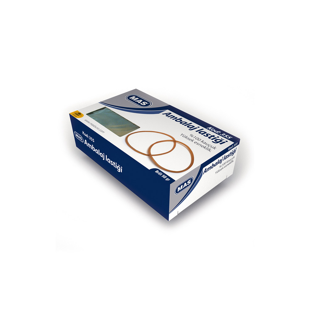 Mas Ambalaj Lastiği Midi %100 Kauçuk 80 mm Çap 50 gr