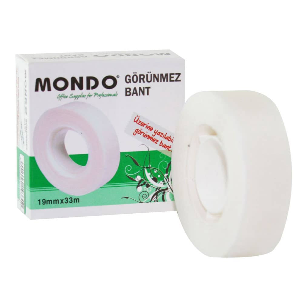 Mondo Görünmez Bant 19x33 mt
