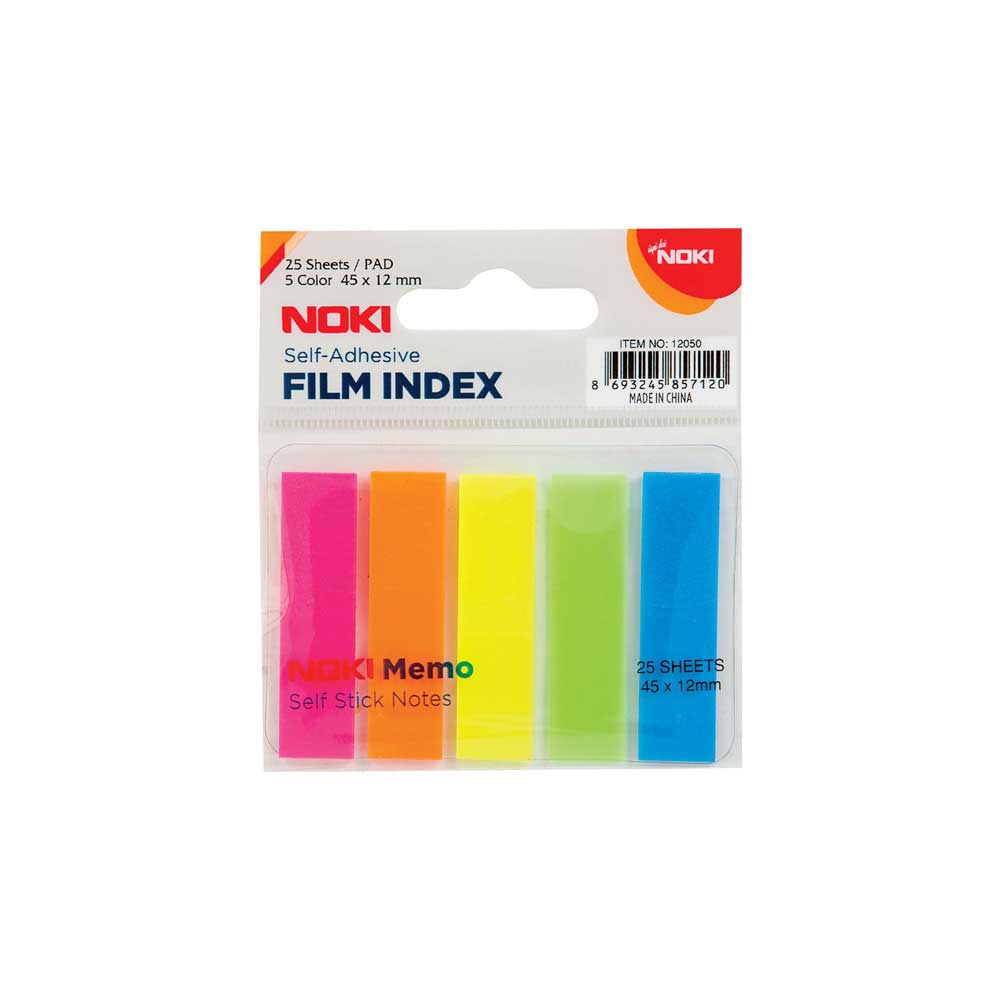 Noki Index Ayraç Film 25 Yaprak 5 Renk