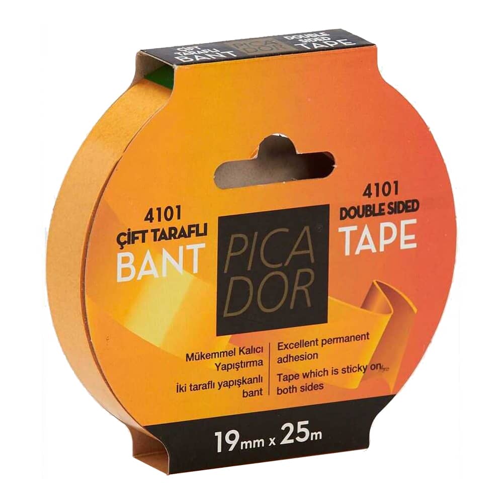 Picador Çift Taraflı Bant Askılı 19 mm x 25 mt